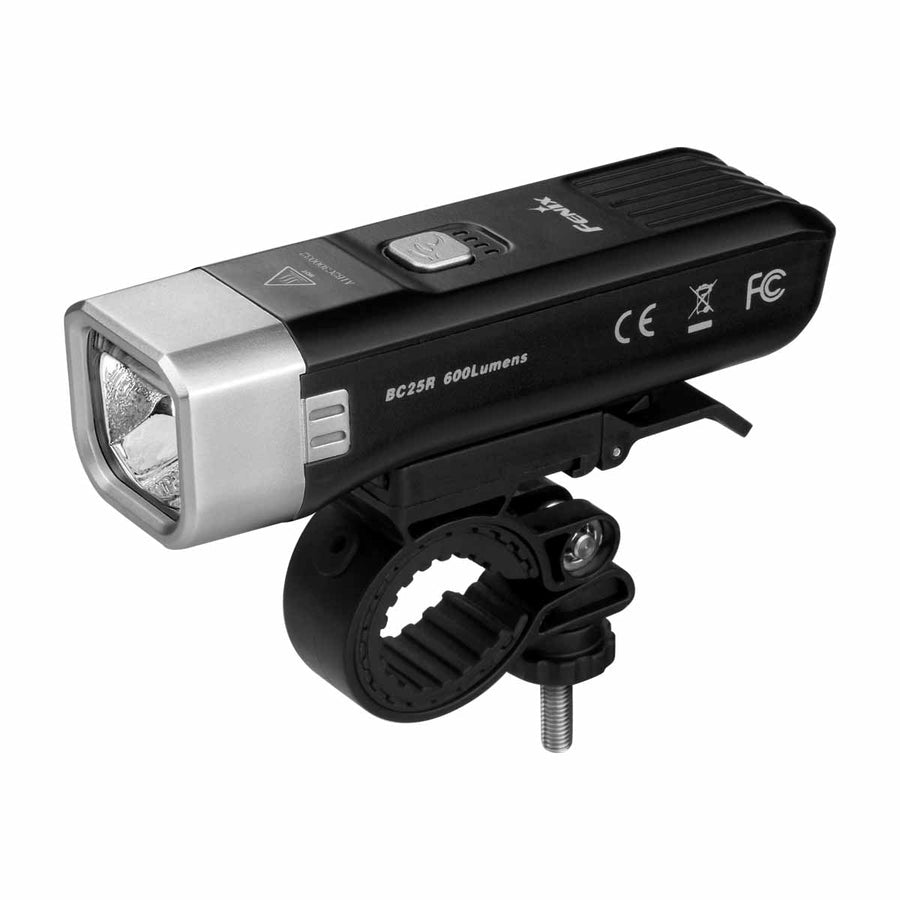 Fenix BC25R Lightweight Cut-Off Facula Line Bicycle Light Black 600L