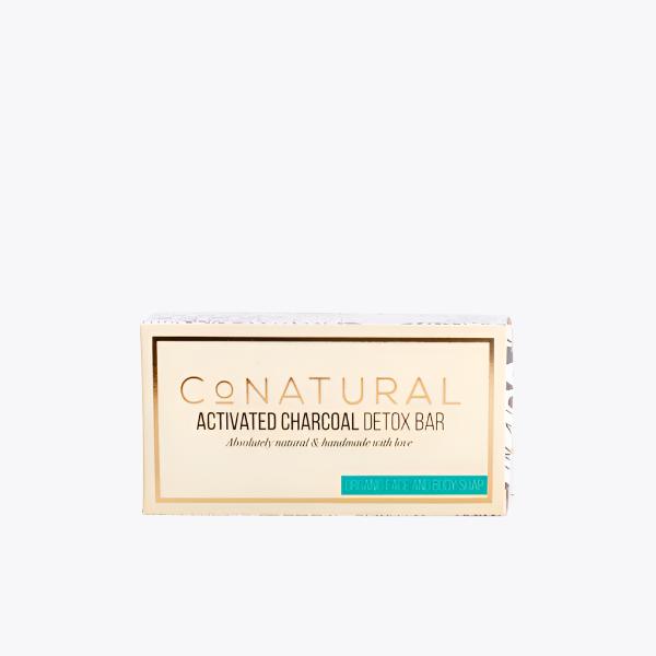 Conatural Activated Charcoal Detox Bar Face & Body Wash - Shams Shopping Centre CoNatural  