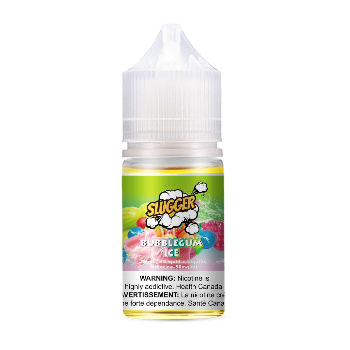 Slugger Bubble Gum Ice 50mg, 30ml