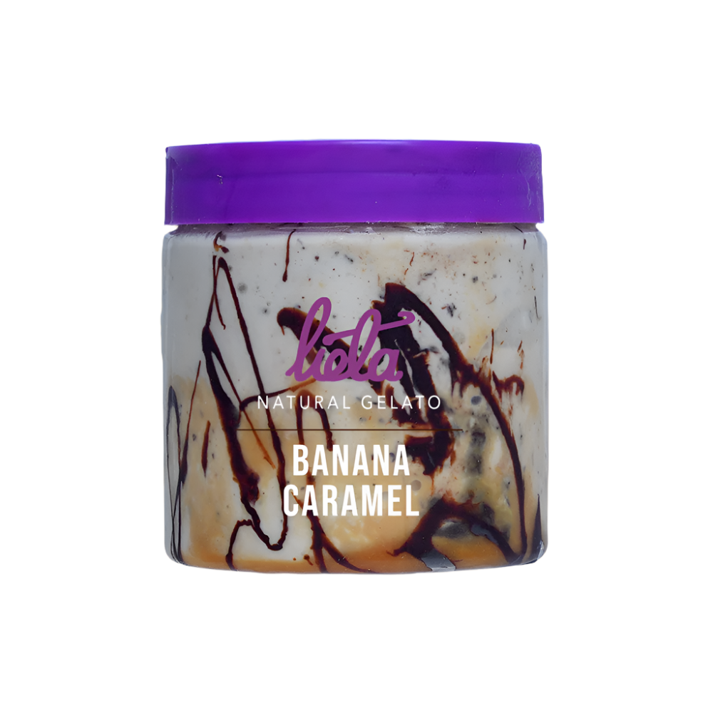 Lieta Gelato Banana Caramel Icecream 425ml