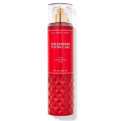 BBW Strawberry Pound Cake Fine Fragnance Mist 236ml - Shams Shopping Centre Bath & Body Works  