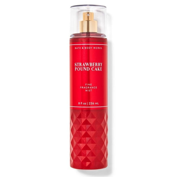BBW Strawberry Pound Cake Fine Fragnance Mist 236ml - Shams Shopping Centre Bath & Body Works  