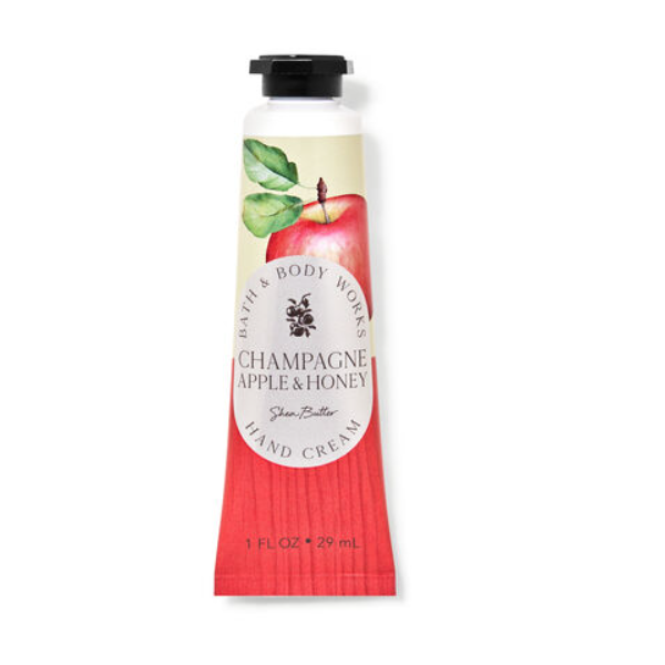 BBW Champagne Apple & Honey Hand Cream 29ml - Shams Shopping Centre Bath & Body Works  