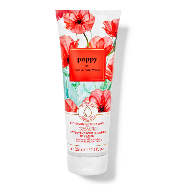 BBW Poppy Body Wash 295ml - Shams Shopping Centre Bath & Body Works  