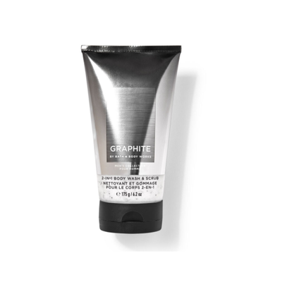 BBW Men's Graphite Body Scrub 226g - Shams Shopping Centre Bath & Body Works  