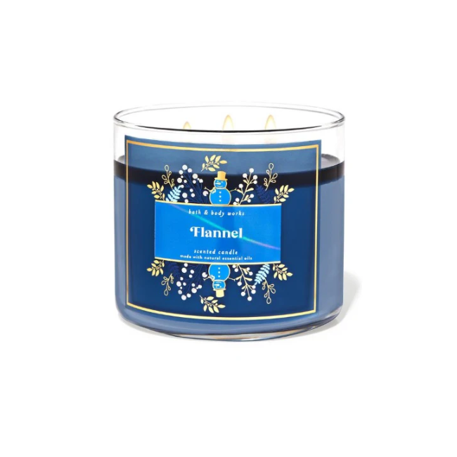 BBW White Barn Flannel Scented Candle 411g
