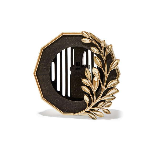 BBW Luxe Leaf Black Car Fragrance Holder