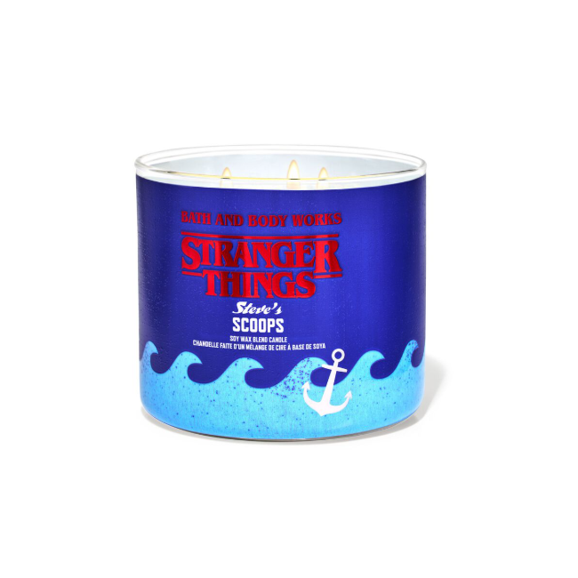 BBW Stranger Things Steves Scoops Scented Candle 411g