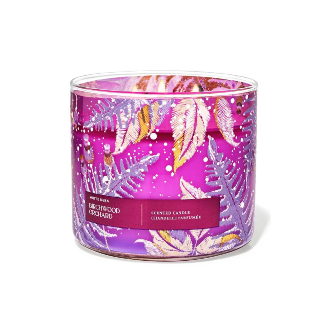 BBW White Barn Birchwood Orchard Scented Candle 411g