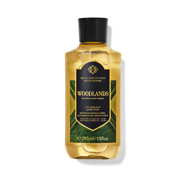 BBW Men Woodlands 3in1 Body Wash 295ml