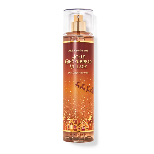 BBW Jolly Gingerbread Village Fine Fragrance Mist 236ml