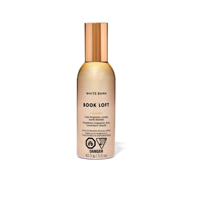 BBW White Barn Book Loft Room Spray 42.5g
