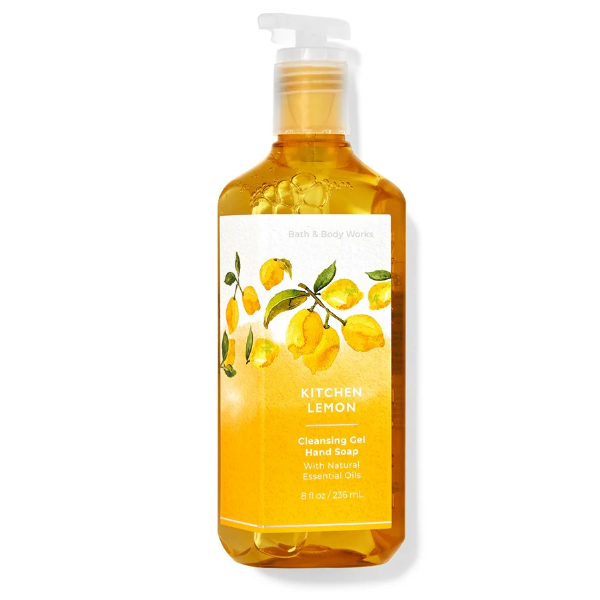 BBW Kitchen Lemon Cleansing Gel Hand Soap 236ml