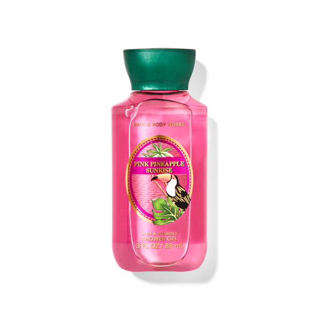 BBW Pink Pineapple Sunrise Shower Gel 88ml
