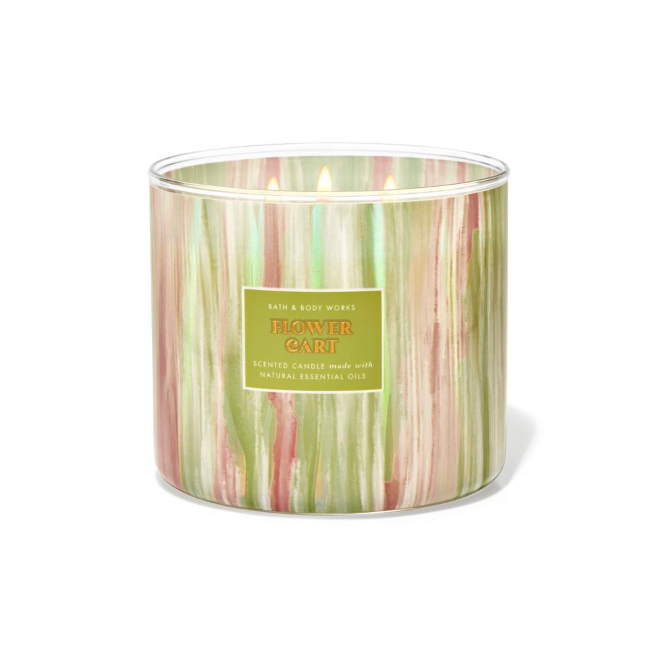 BBW Flower Cart 3 Wick Candle 411g
