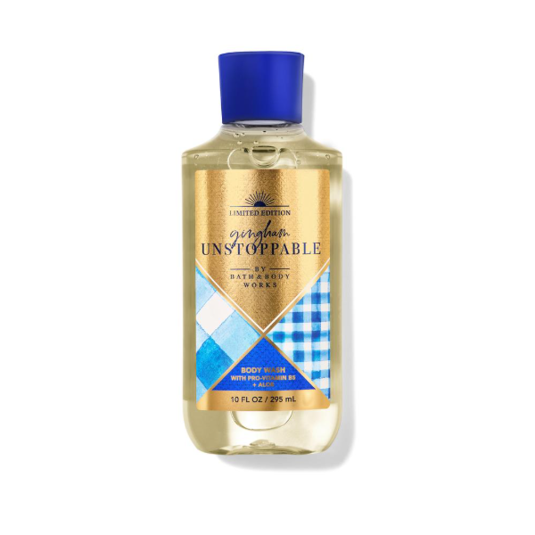 BBW Gingham Unstoppable Limited Edition Body Wash 295ml