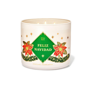 BBW White Barn Feliz Navidad Scented Candle 411g