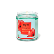 BBW Poppy 1 Wick Candle 198g