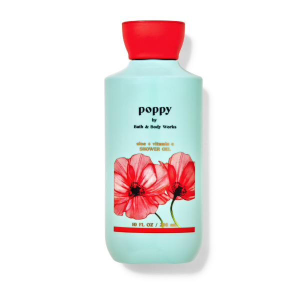BBW Poppy Moisturizing Body Wash 295ml