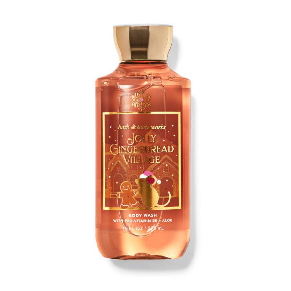 BBW Jolly Gingerbread Village Body Wash 295ml