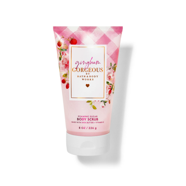 BBW Gingham Gorgeous Foaming Sugar Body Scrub 226g