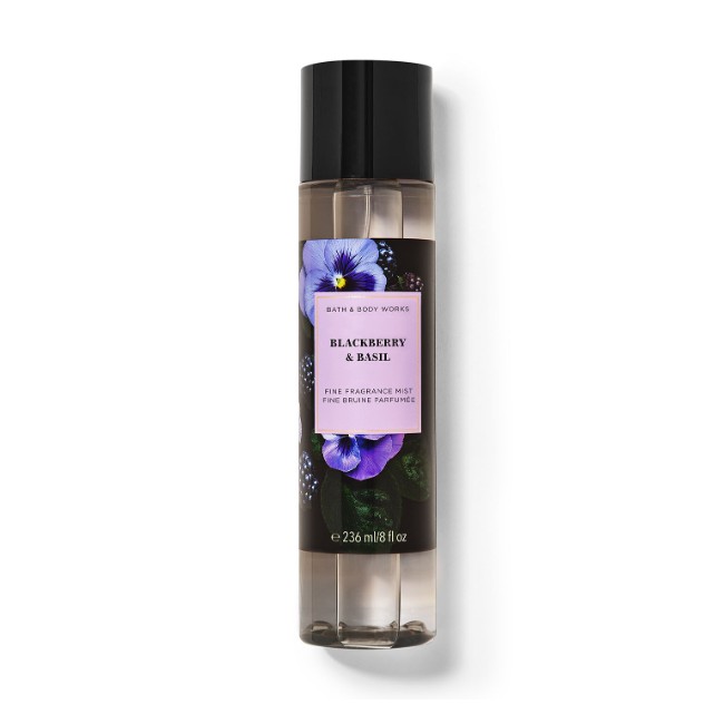 BBW Blackberry & Basil Fine Fragrance Mist 236ml