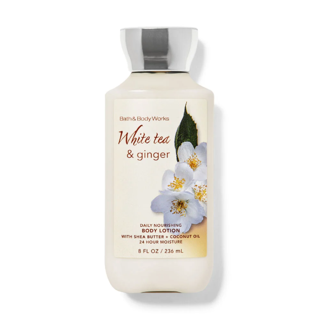 BBW White Tea & Ginger Daily Nourishing Body Lotion 236ml