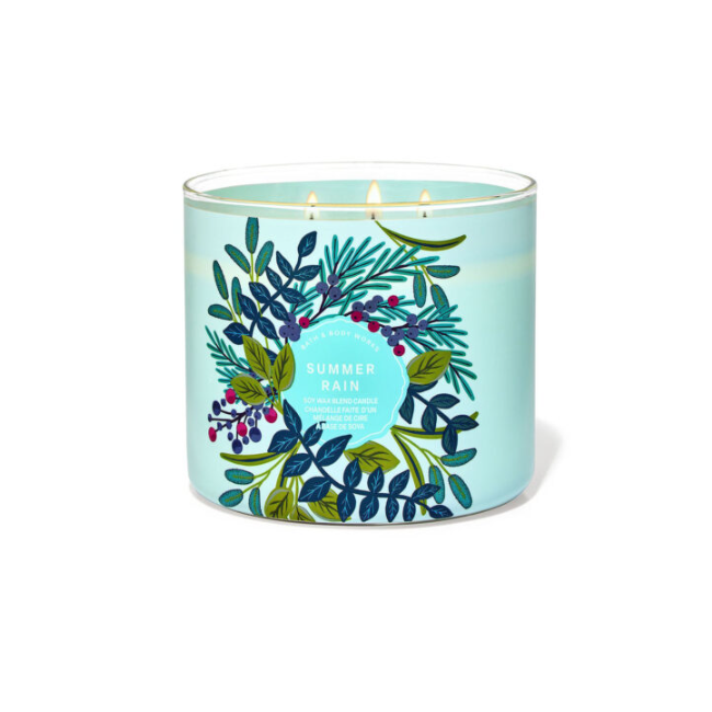 BBW Summer Rain Scented Candle 411g