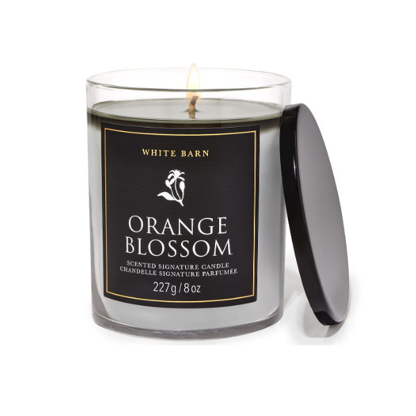 BBW Orange Blossom 1 Wick Candle 227g