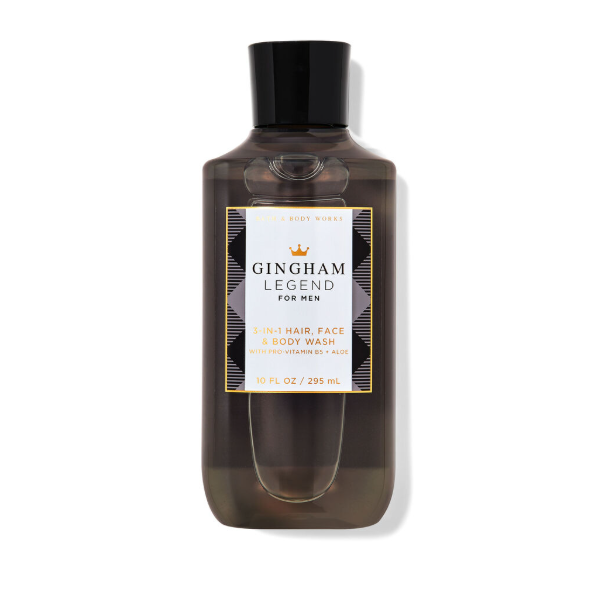 BBW Men Gingham Legend 3in1 Body Wash 295ml