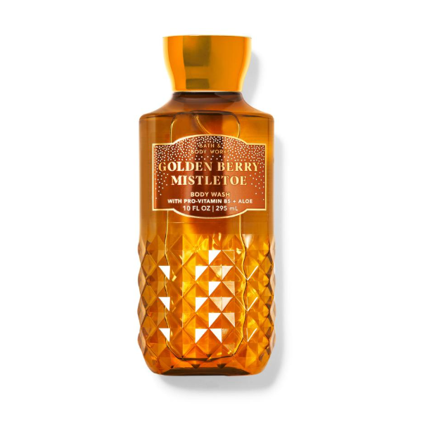 BBW Golden Berry Mistletoe Shower Gel 295ml