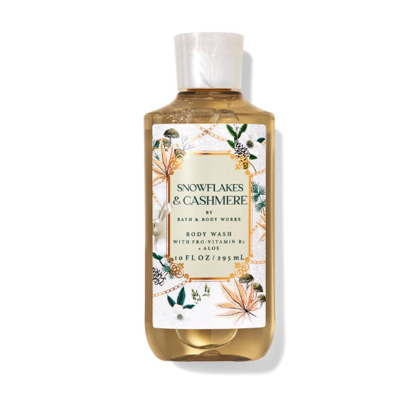 BBW Snowflakes & Cashmere Body Wash 295ml