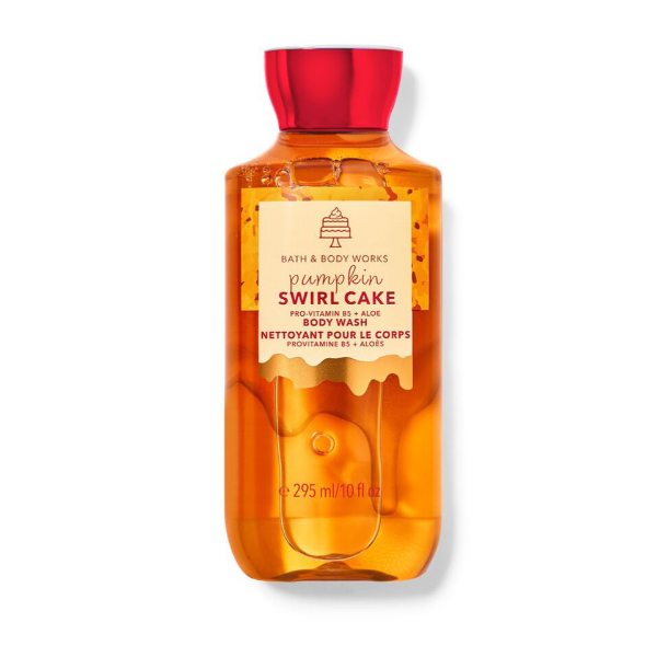 BBW Pumpkin Swirl Cake Body Wash 295ml