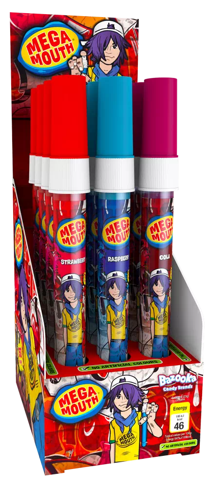 Bazooka Mega Mouth Liquid Candy 19ml