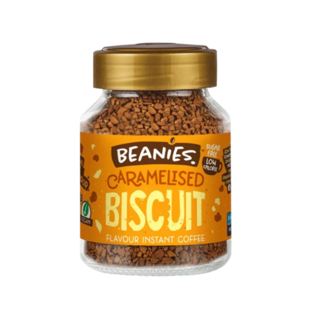 Beanies Caramalied Biscuit Instant Coffee 50g