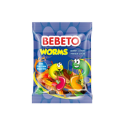 Bebeto Worms Gummy Candy 80g