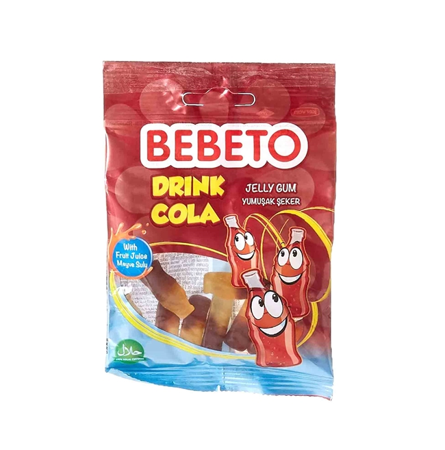 Bebeto Cola Jelly Gum 80g