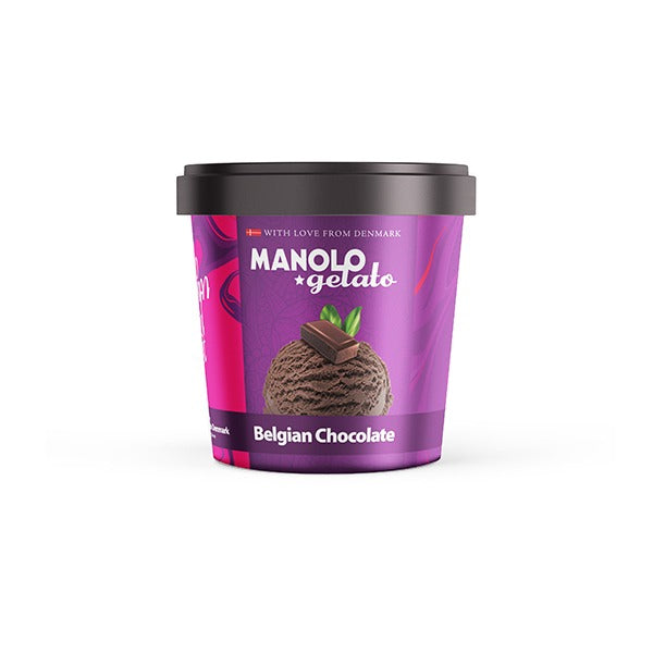 Manolo Gelato Belgian Chocolate Ice Cream 150ml