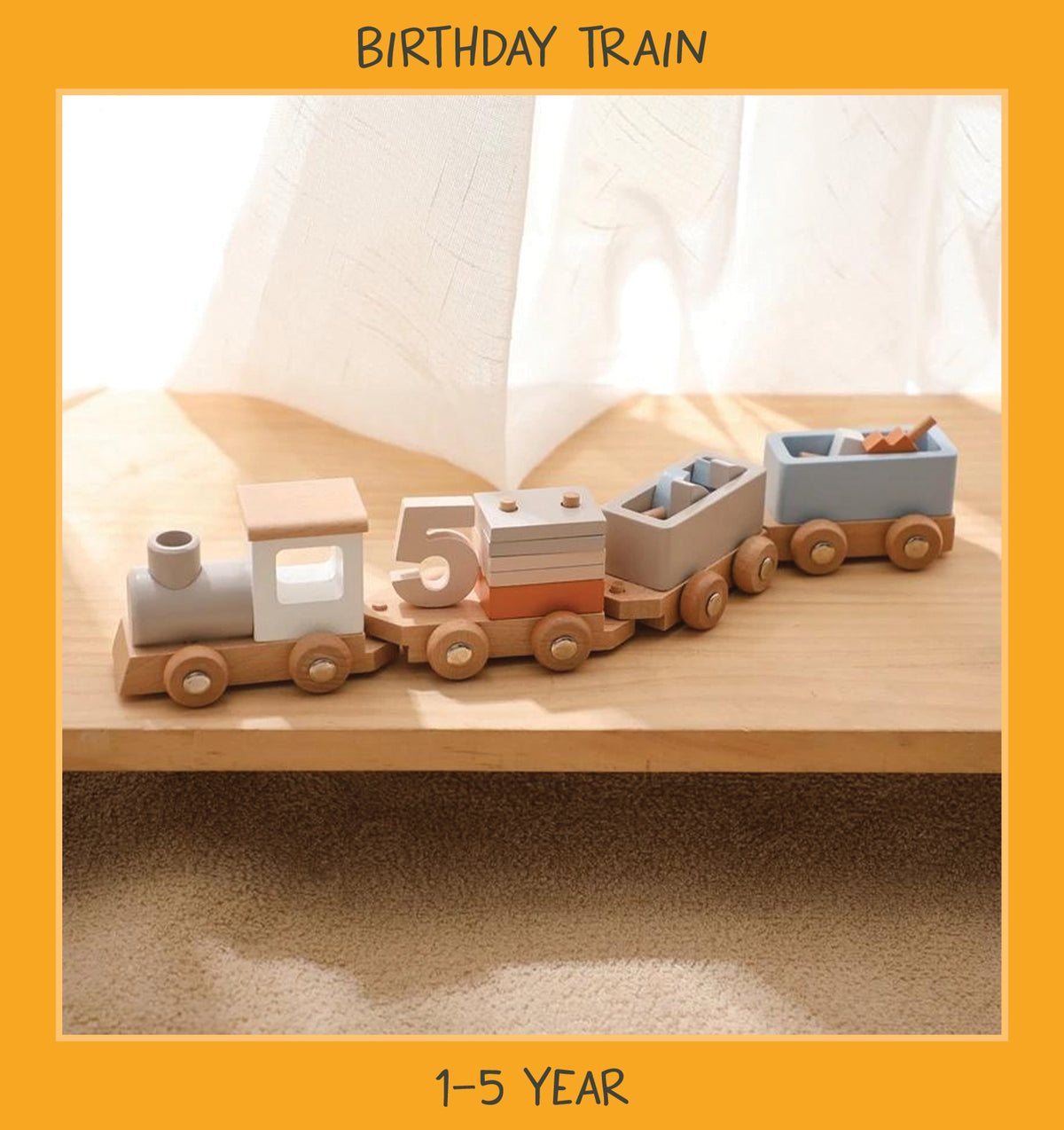 Tiny Tumble Birthday Train