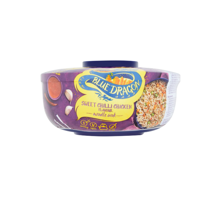 Blue Dragon Sweet Chilli Chicken Flavour Noodle Wok 76g