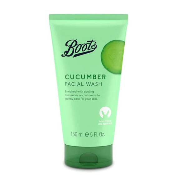 Boots Cucumber Facial Scrub 150ml - Shams Shopping Centre Boots  