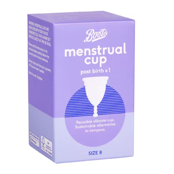 Boots Menstrual Cup Post Birth x1 Size B