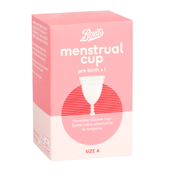 Boots Menstrual Cup Pre Birth x1 Size A - Shams Shopping Centre Boots  