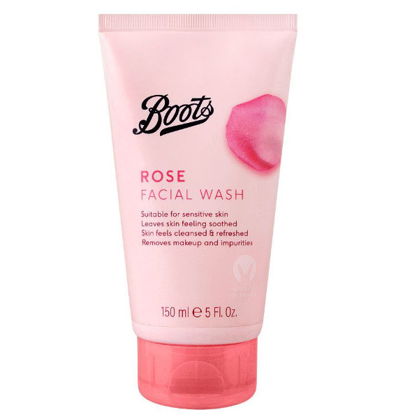 Boots Rose Facial Wash 150ml - Shams Shopping Centre Boots  