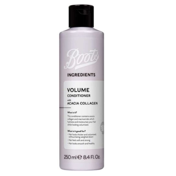 Boots Volume Acacia Collagen Conditioner 250ml - Shams Shopping Centre Boots  