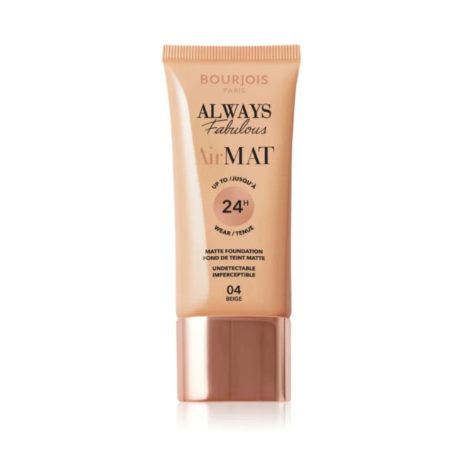 Bourjois Always Fabulous Air Matte Foundation 04 Beige