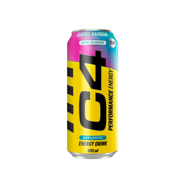 C4 Performance Energy Cosmic Rainbow Energy Drink 500ml