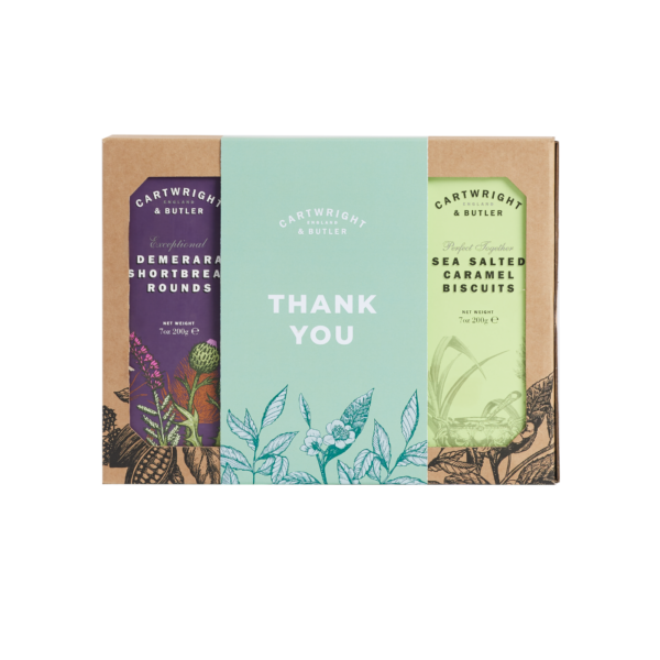 Cartwright & Butler Trio of Biscuits – Thank You Gift Set 600g