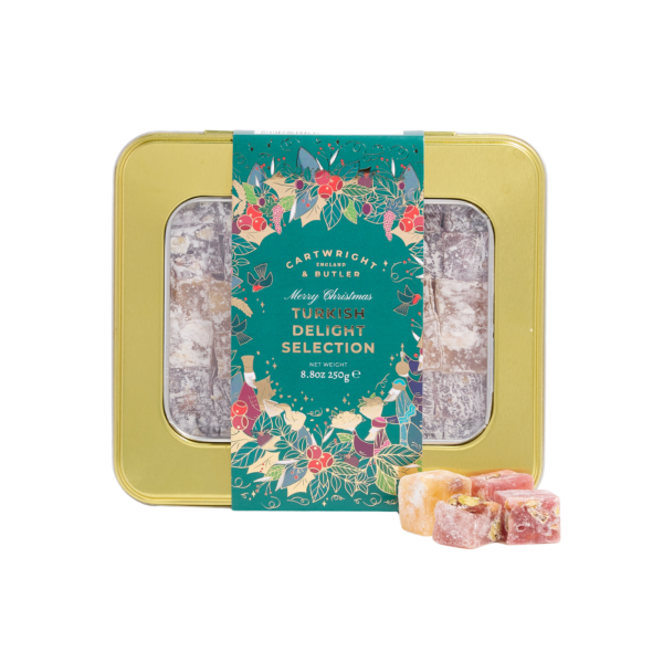 Cartwright and Butler Turkish Delight Selection Tin 250g