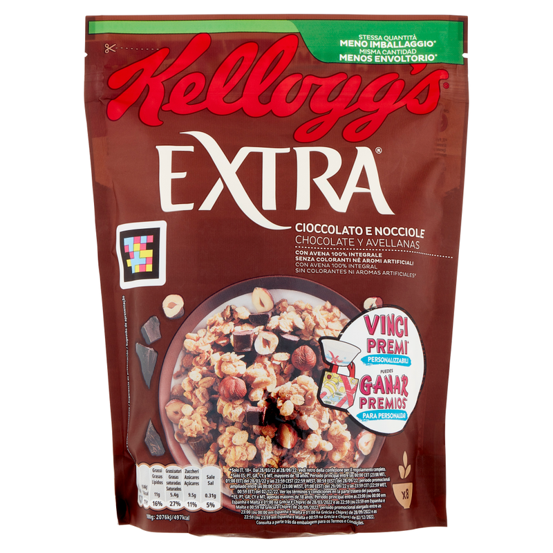 Kelloggs Extra Chocolate Pouch 375g